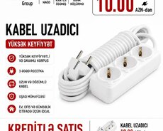 Kabel uzadıcı – yüksək keyfiyyət Xüsusiyyətlər: - Yüksək keyfiyyətli