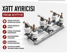 Xətt Ayırıcısı – yüksək keyfiyyət Xüsusiyyətlər: - Yüksək keyfiyyətli