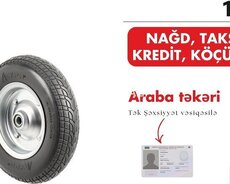Araba təkəri və səthüstü elektrik rozetkası