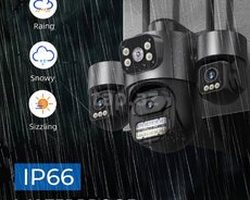 4 kamera 2 günə paneli 4G sim kartlı 16mp 4k