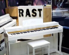Elektro piano Allegro, AG - F100 POLISH - White