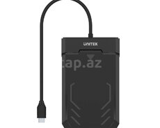 UNİTEK DiskGuard Raiden  2.5 HDD SSD üçün USB-C to SATA III xarici disk korpusu