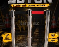 Dəmir sütunlar (lentli baryer sistemi)