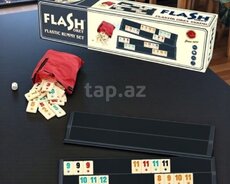 Okey-flash plastik set