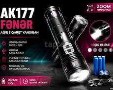 Fənər ağır siqaret yandıran AK177