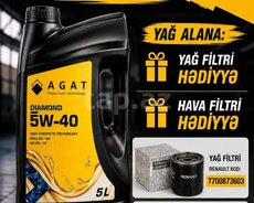 Mühərrik yağı Agat 5 30 -5lt