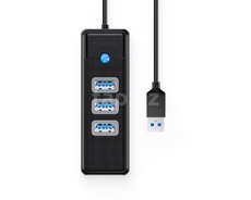 USB HUB ORICO-PW3UR-U3-015-BL-EP 3-port Type-A