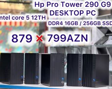 Hp pro tower 290 g9 Desktop pc masaüstü kompüter