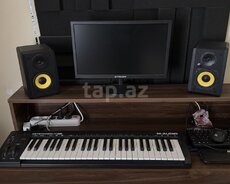 Edifier studiya üçün aktiv monitor, dinamik, səsgücləndirici