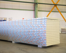 50 mm Pir sendviç panel – yanğına davamlı izolyasiyalı panel