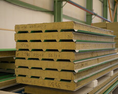 60 mm Pur sendviç panel – istilik izolyasiyası üçün
