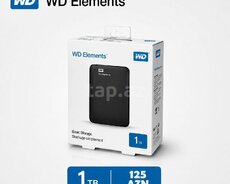Xarici sərt disk 1TB WD Elements External HDD