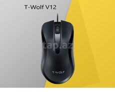 Kompüter siçanı T-Wolf V12 Silent Mouse