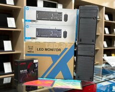 Masaüstü Kompüter + Monster 19 Monitor Dəsti