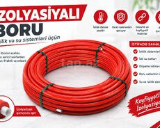İzolyasiyalı boru