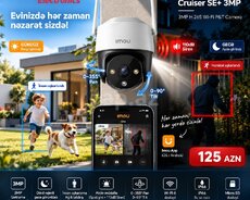 IMOU Cruiser SE+ 3MP Wi-Fi 6 çöl kamerası  360 PTZ