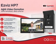 EZVIZ HP7 Wi-Fi Video Domofon - Telefonla İdarəetmə