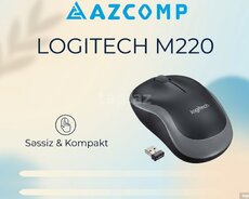 Logitech M220 Səssiz Simsiz Siçan