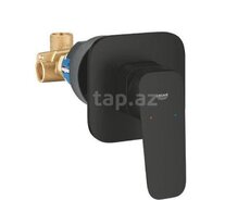 GROHE Cubeo 1017752430  Gizli quraşdırılan duş qarışdırıcısı, Mat Qara