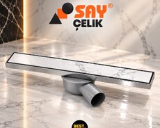 Sayçelik kafel uyumlu duş kanalı