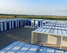 İşçi kampı və ofis üçün prefabrik konteyner