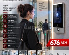 Hikvision DS-K1T671MF Üz Tanıma və Barmaq İzi Terminalı