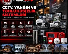 CCTV, Yanğın və Təhlükəsizlik Sistemlərinin Quraşdırılması