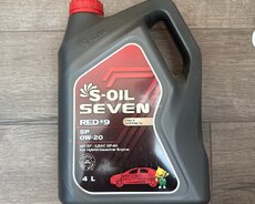 0w20 mühərrik yağı S-OIL SEVEN 4L