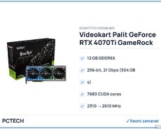 Video kart Palit GeForce RTX 4070Ti GameRock (NED407T019K9-1045G)