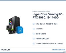HyperCore Gaming PC- RTX 5060, İ5-14400