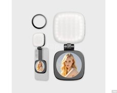 Güzgülü və Maqnitli Mobil Telefon LED Selfie İşığı (MagSafe Uyğunlu)