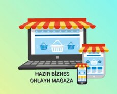 Hazır sayt internet mağaza