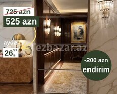 Güzgülü ayaqqabı dolabı