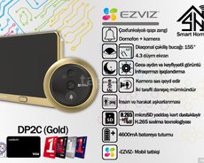 Smart qapı zəngi Ezviz DP2C Gold