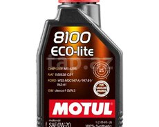 Motul 8100 Eco-Lite 0W20 1Lt mühərrik yağı
