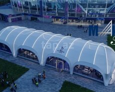 Futbol tədbiri tent çadırı