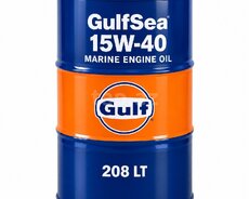 GulfSea 15W-40 mühərrik yağı  Marine Engine Oil 208LT