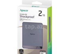 SSD yığıcı Apacer Portable SSD AS724   2TB   USB 3.2 Gen 2   Mauve (AP2TBAS724M-1)