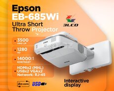 Lazer proyektor Epson EB 685Wi İnteraktiv