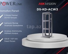Domofon üçün panel Hikvision DS-KD-ACW3