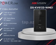 IP Video Domofon Villa Çağırış Paneli Hikvision DS-KV6133-WME1