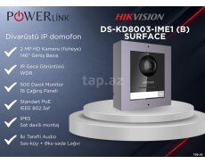Divarüstü IP Video Domofon Çağırış Paneli Modulu Hikvision DS-KD8003-IME1(B) Surface
