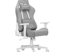 2E GAMING Chair BUSHIDO II WE, fabric, 3D-Armrests, light grey
