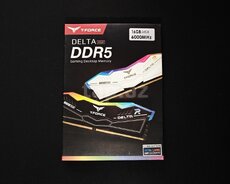 TeamGroup T-Force Delta RGB 16GB DDR5 6000MHz C38 White