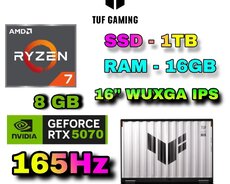 Asus TUF A16 FA608UP RTX 5070 8 GB Gaming