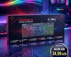 Claws Crossfire K1 RGB Gaming Klaviatura