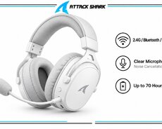Headphone Attack Shark L90 White