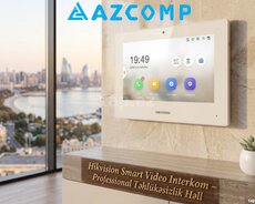 Hikvision DS-KH6320-LE1(B) White (7 Touchscreen IP Indoor Station)
