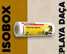 ISOBOX TEPLAYA DAÇA 44 RN  Yanmayan Şüşə Lifli Mineral İstilik İzolyasiyası