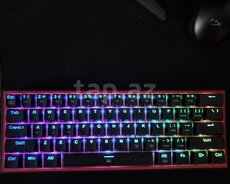 Oyun klaviaturası Redragon K617 FIZZ Black